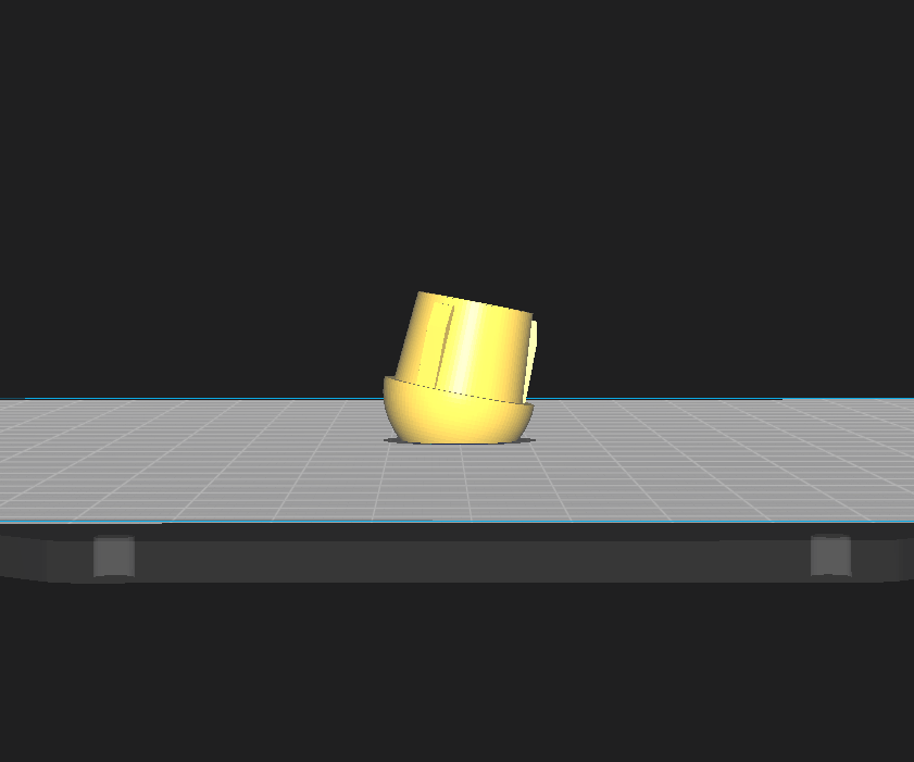 Bar stool foot 11deg