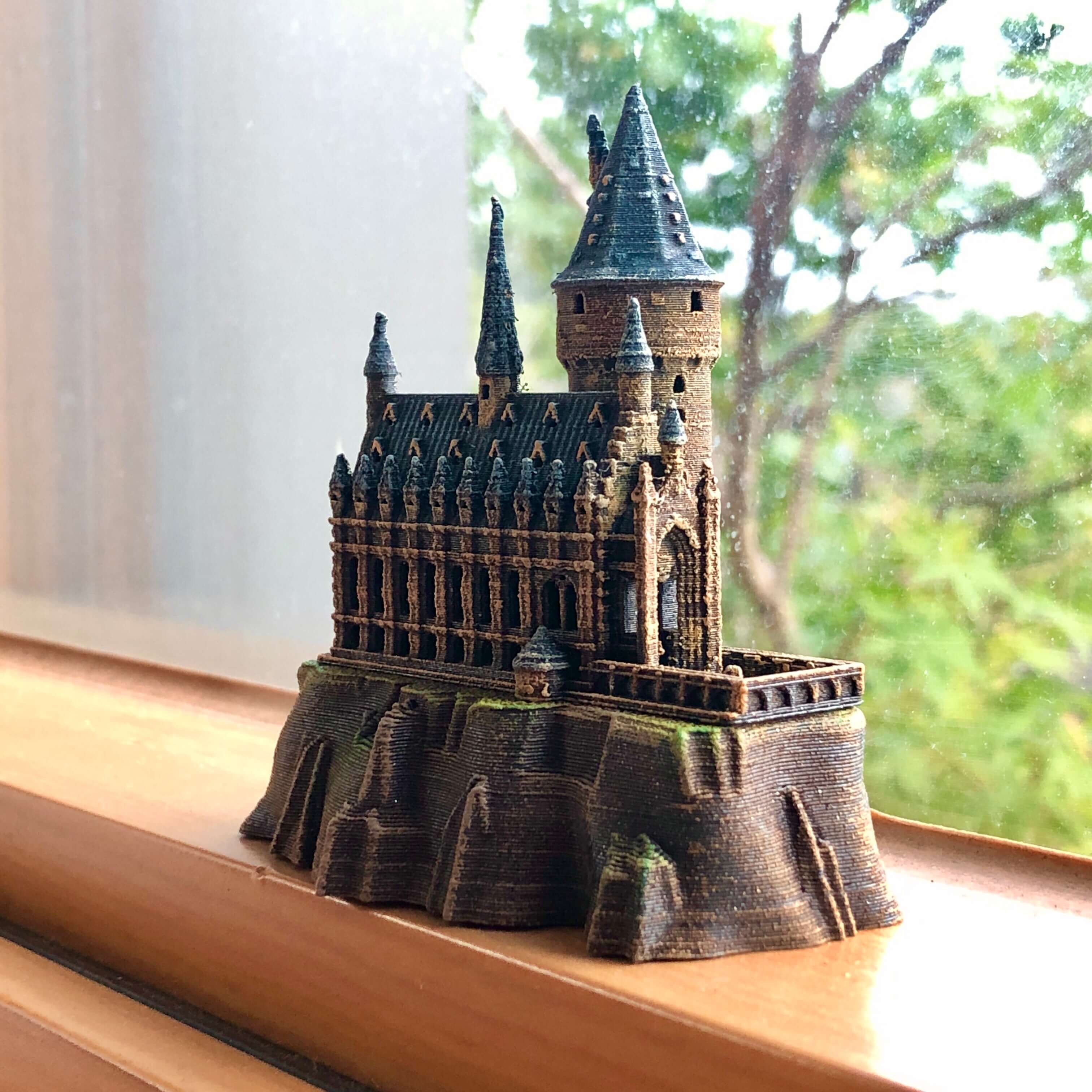 STL file Harry Potter lamp Hogwarts 🔦・3D printable model to