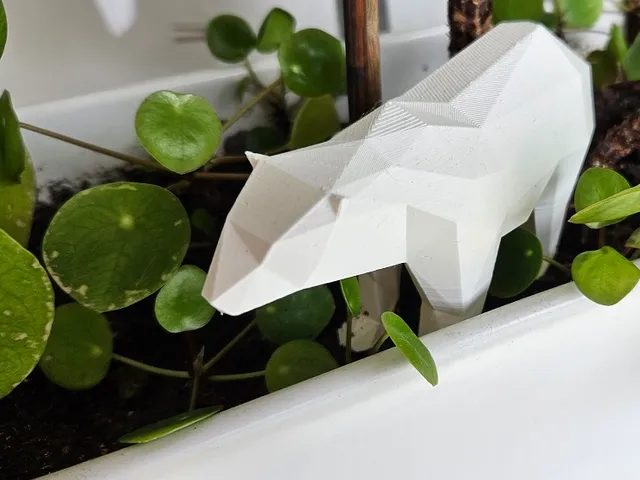 Low Poly Polar Bear - Polyarctic Wonder