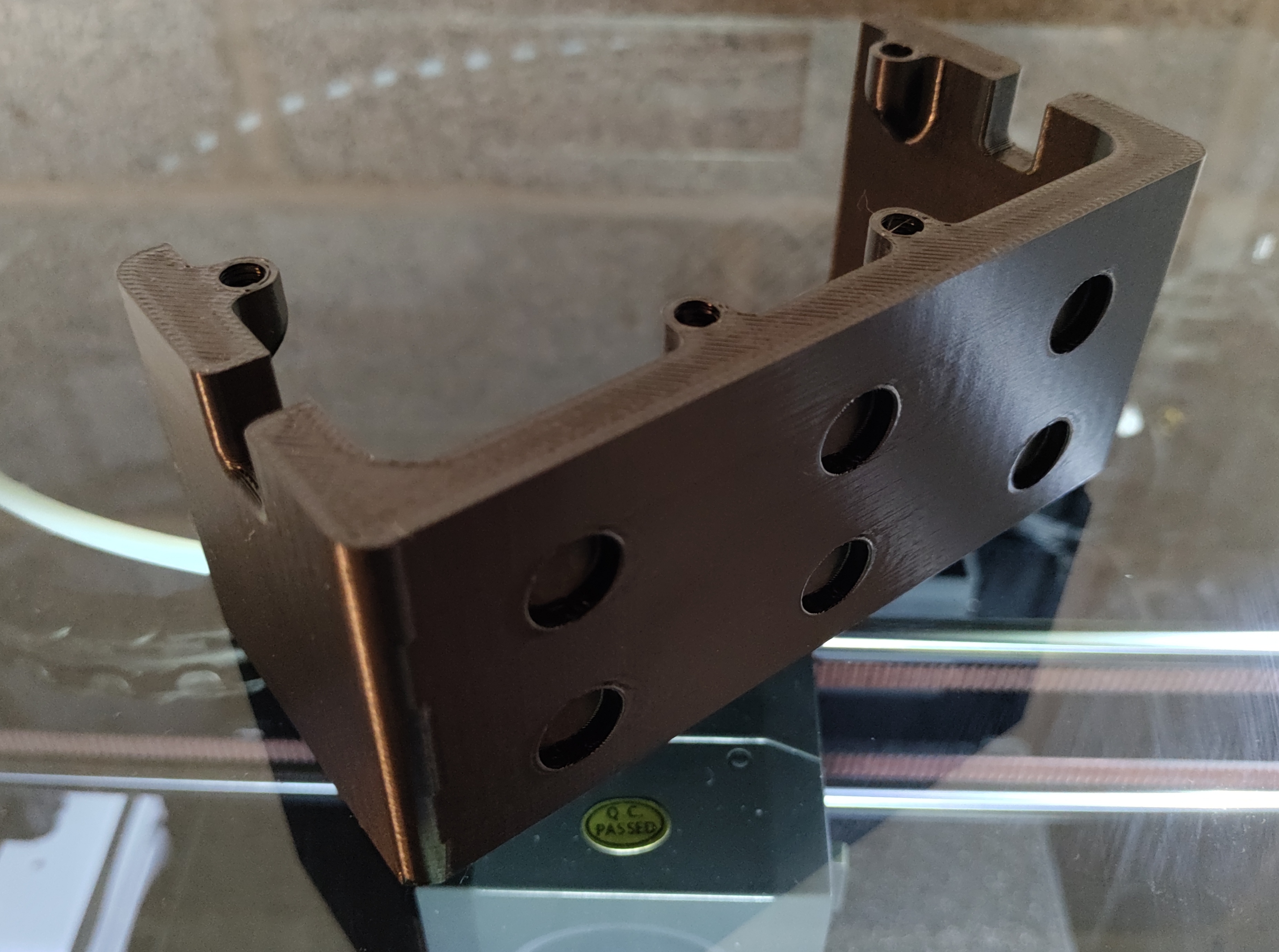Bento Box Base for Elegoo Centrauri Carbon - 10x3mm Magnets 3D model