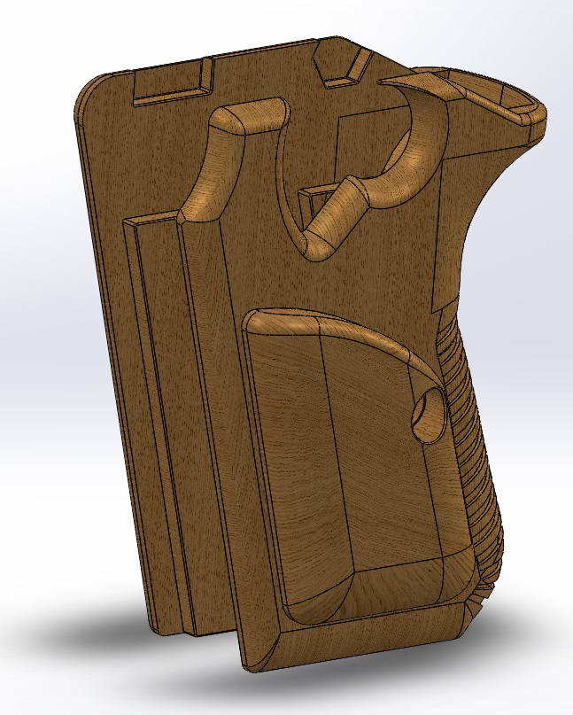 CZ 50 ergonomic grips