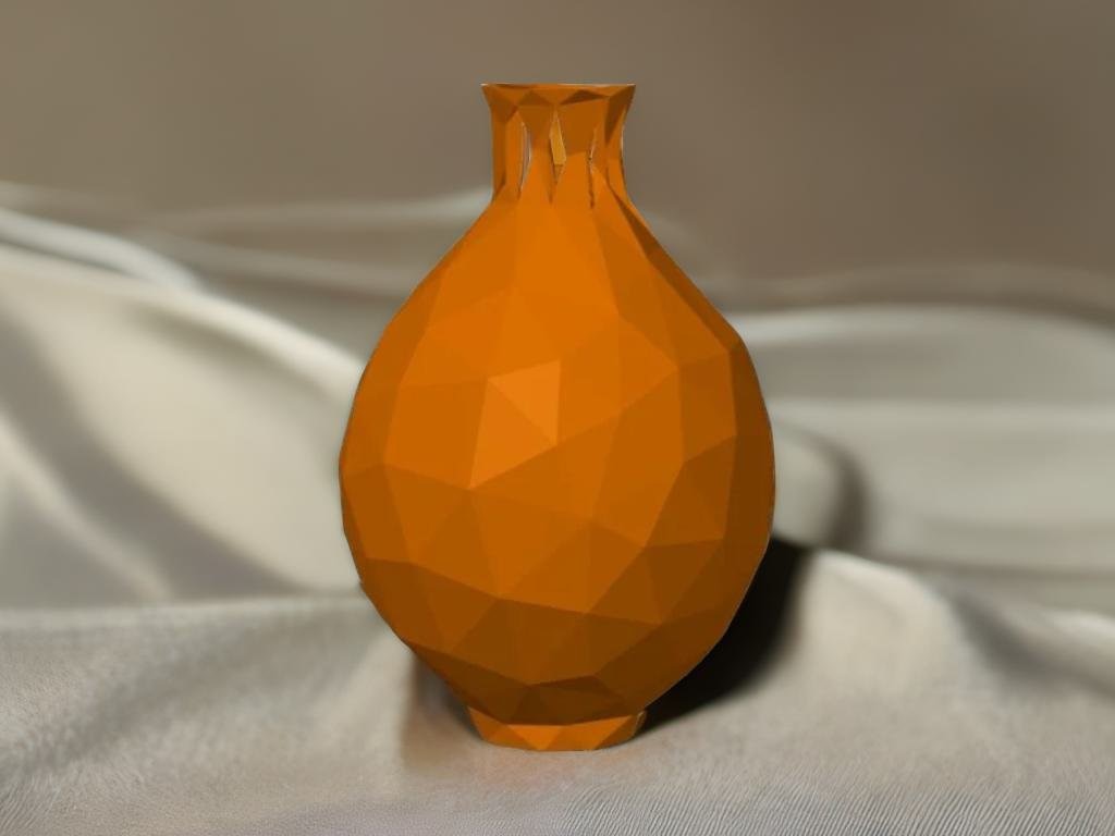 Vase Low Poly by Wilko_SLO Download free STL model