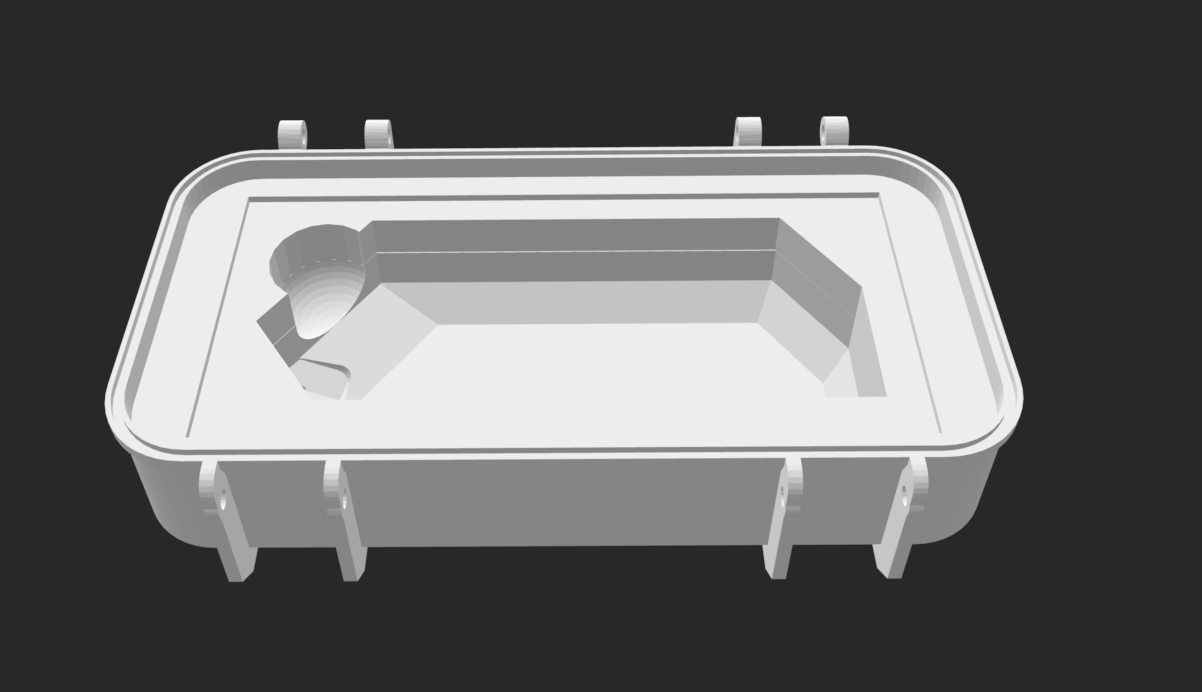 Flipper Zero case (reinforced) with mold