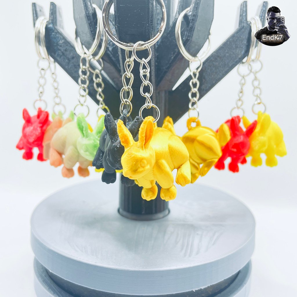 CUTE BUNNY KEYCHAIN