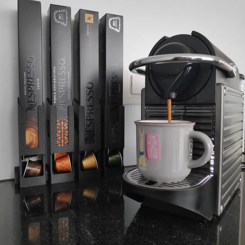 Custom Nespresso Capsule Dispenser by Mintax, Download free STL model