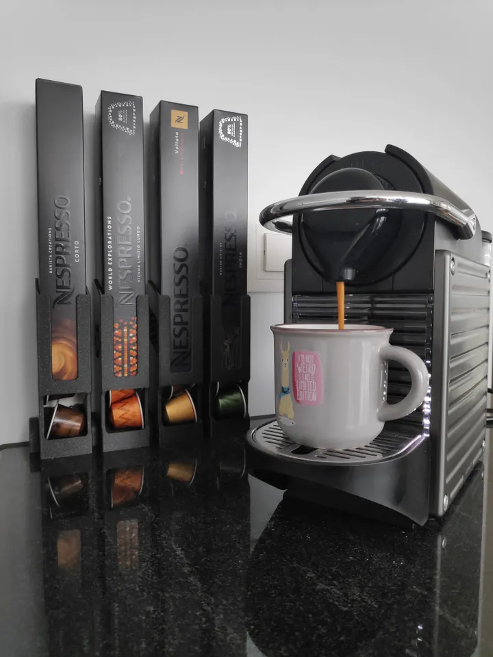 Custom Nespresso Capsule Dispenser by Mintax | Download free STL model Printables.com