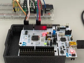STM32 Nucleo Slide Case (Nucleo 64 pin) by Szachu | Download free STL ...