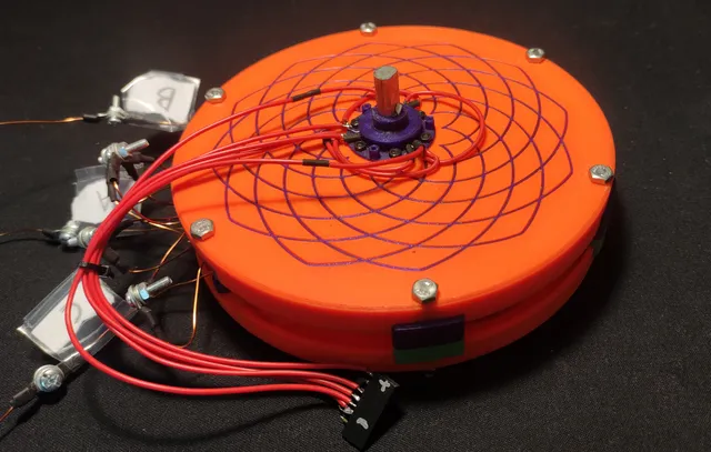 Birdbrain's axial flux synchronous motor prototype project