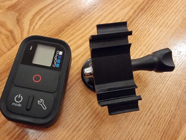 GoPro remote clip mount