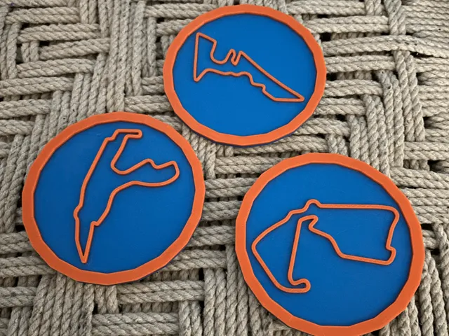 Race Track Coasters