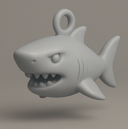 Shark Keychain