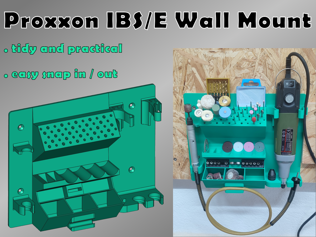 Proxxon IBS/E wall mount