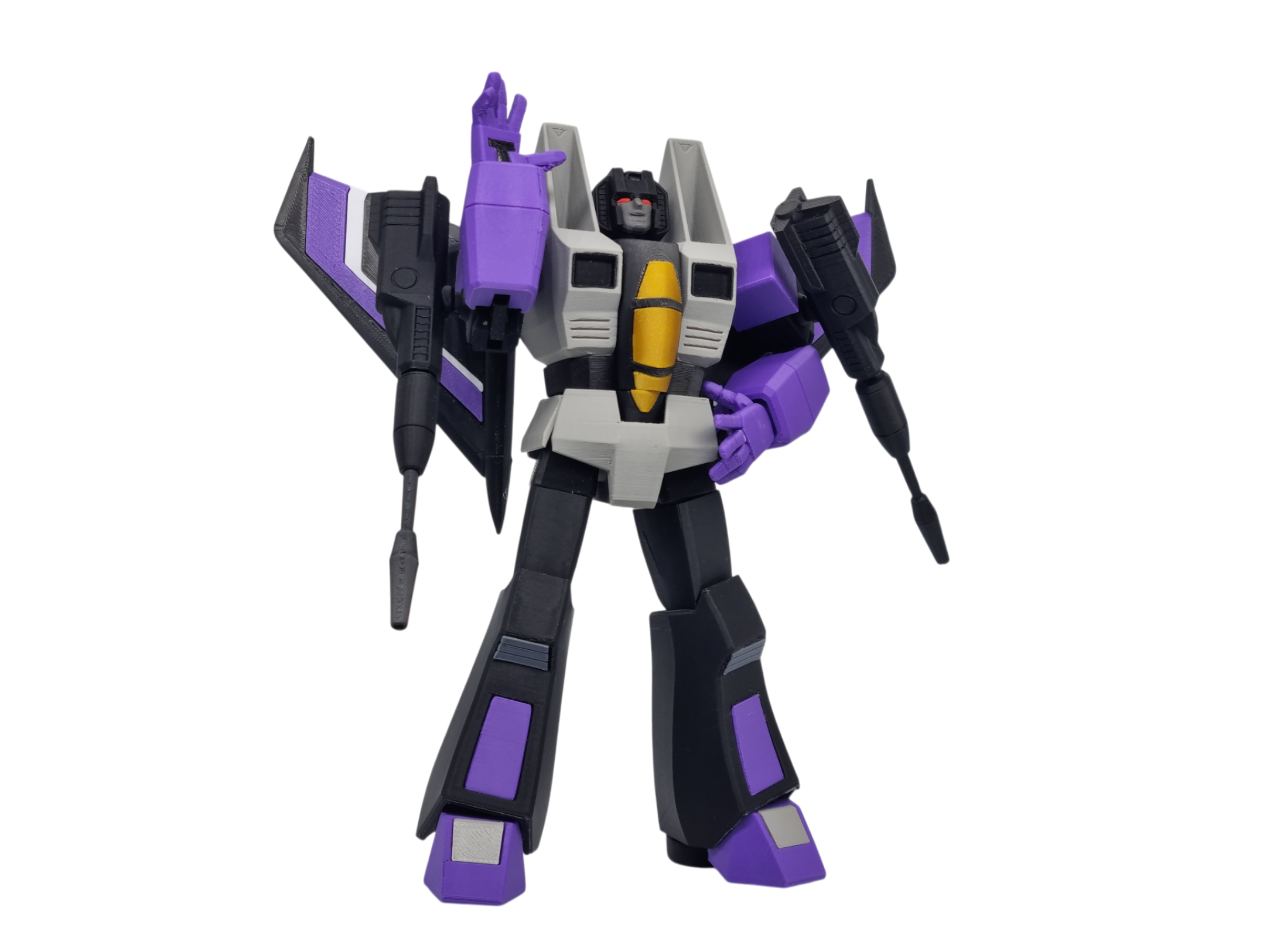 Transformers Devastation Starscream Articulated Figure V2! — miniatura 21