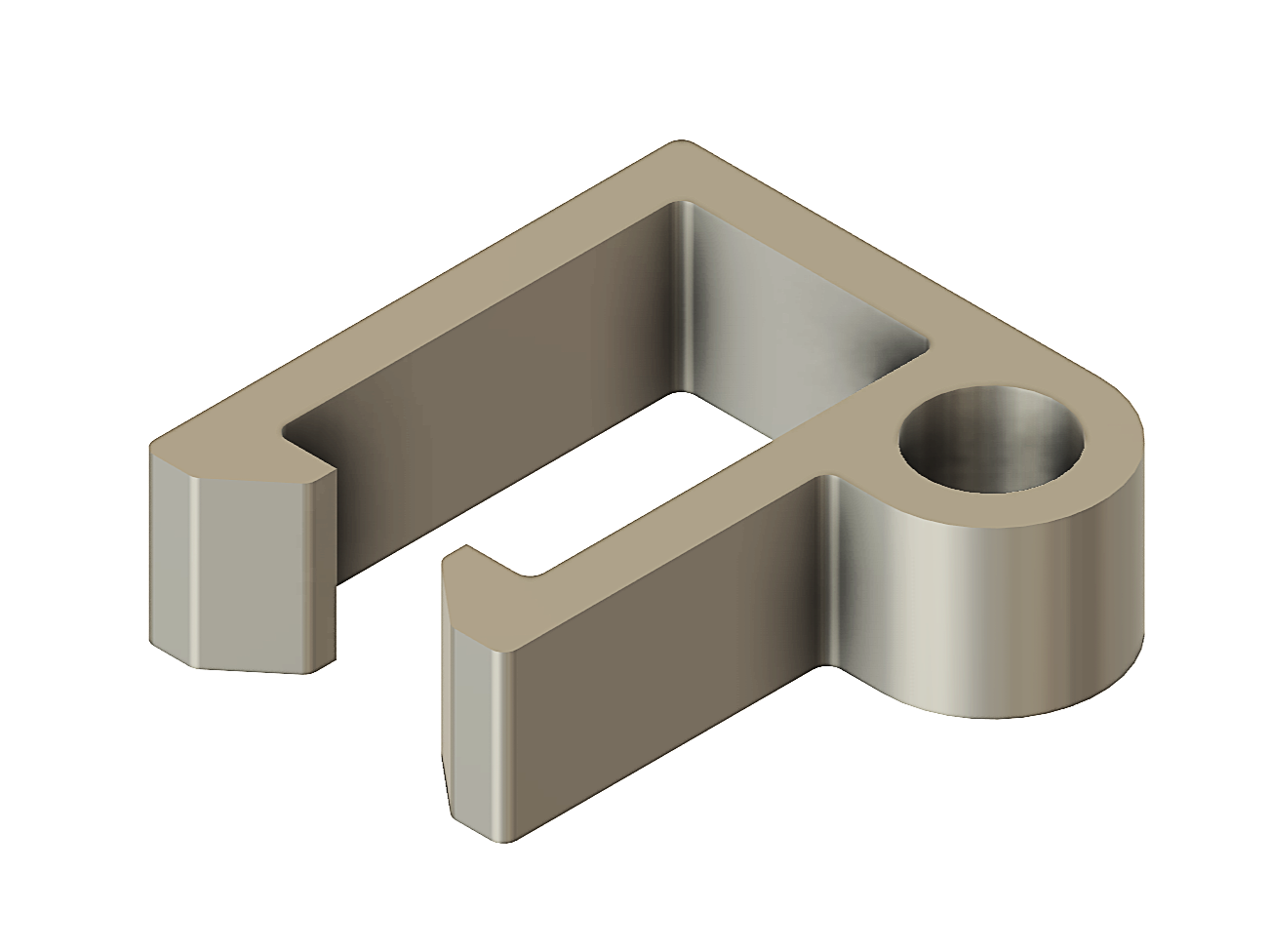 Cable Chain Bowden/PTFE Tube Clips 9.7mm x 15.4mm