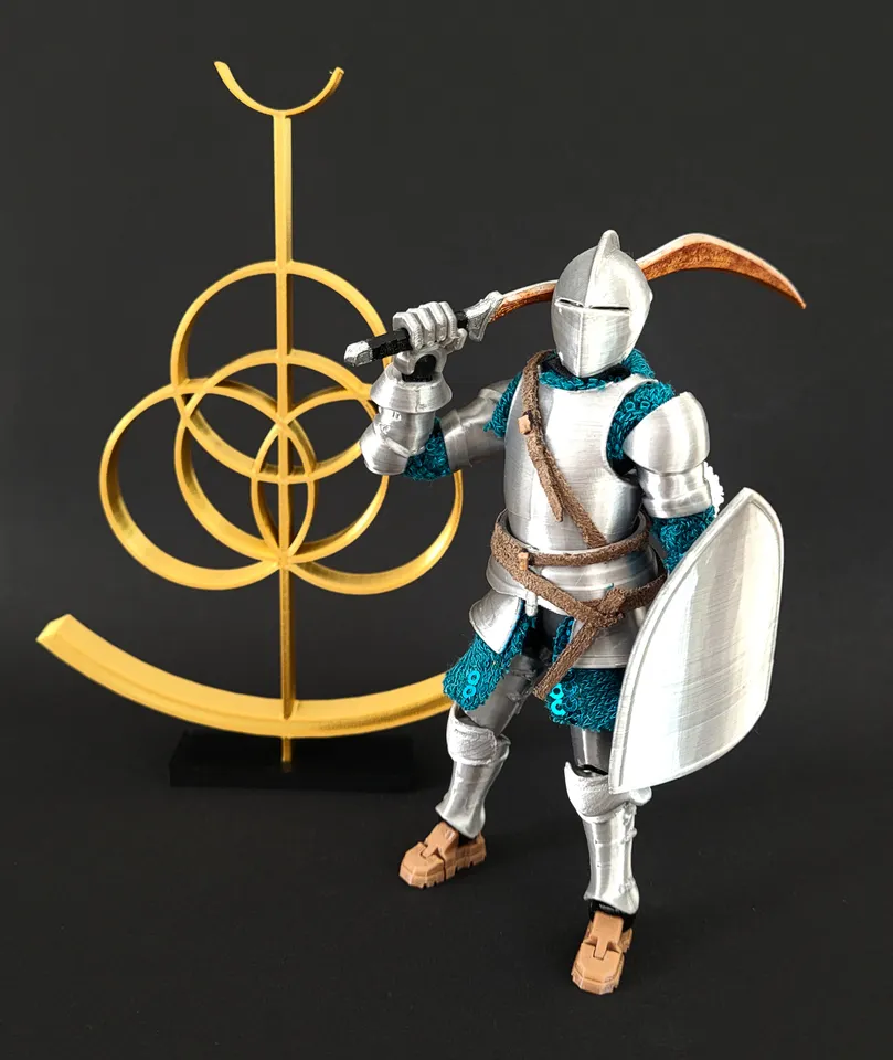 Dummy 13 knight＇s helmet by DUMMY13Lab | Download free STL model