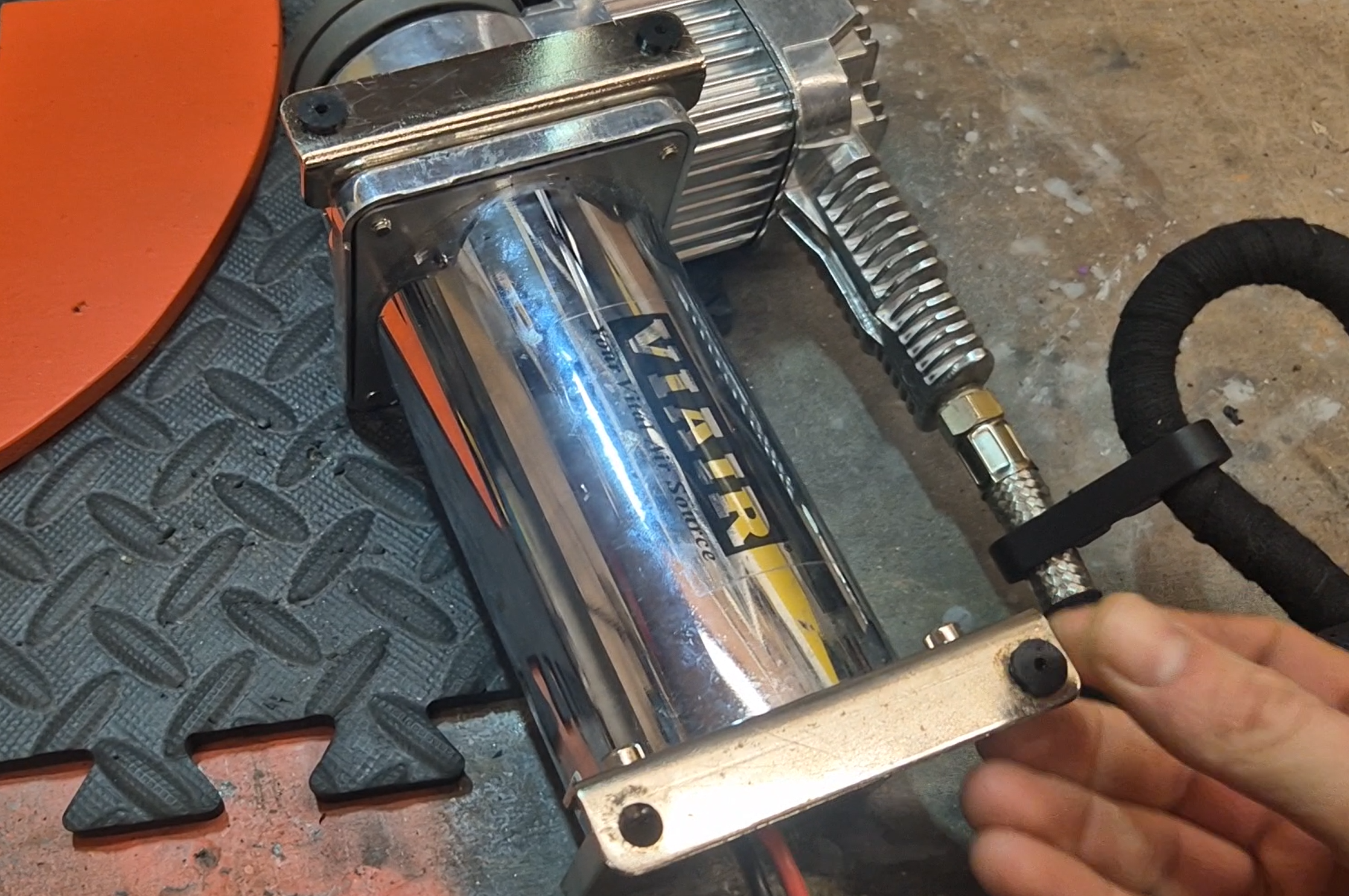 Viair c380 compressor dampening foot