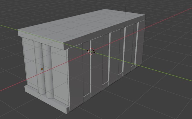 its a shipping container