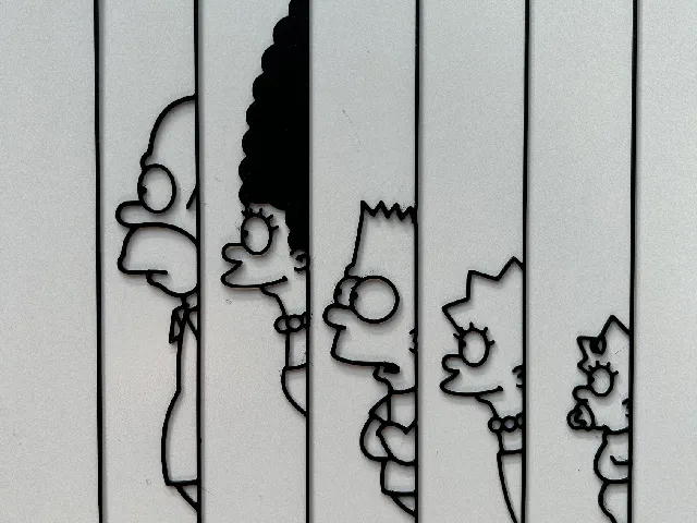 The Simpsons Wall Art #3