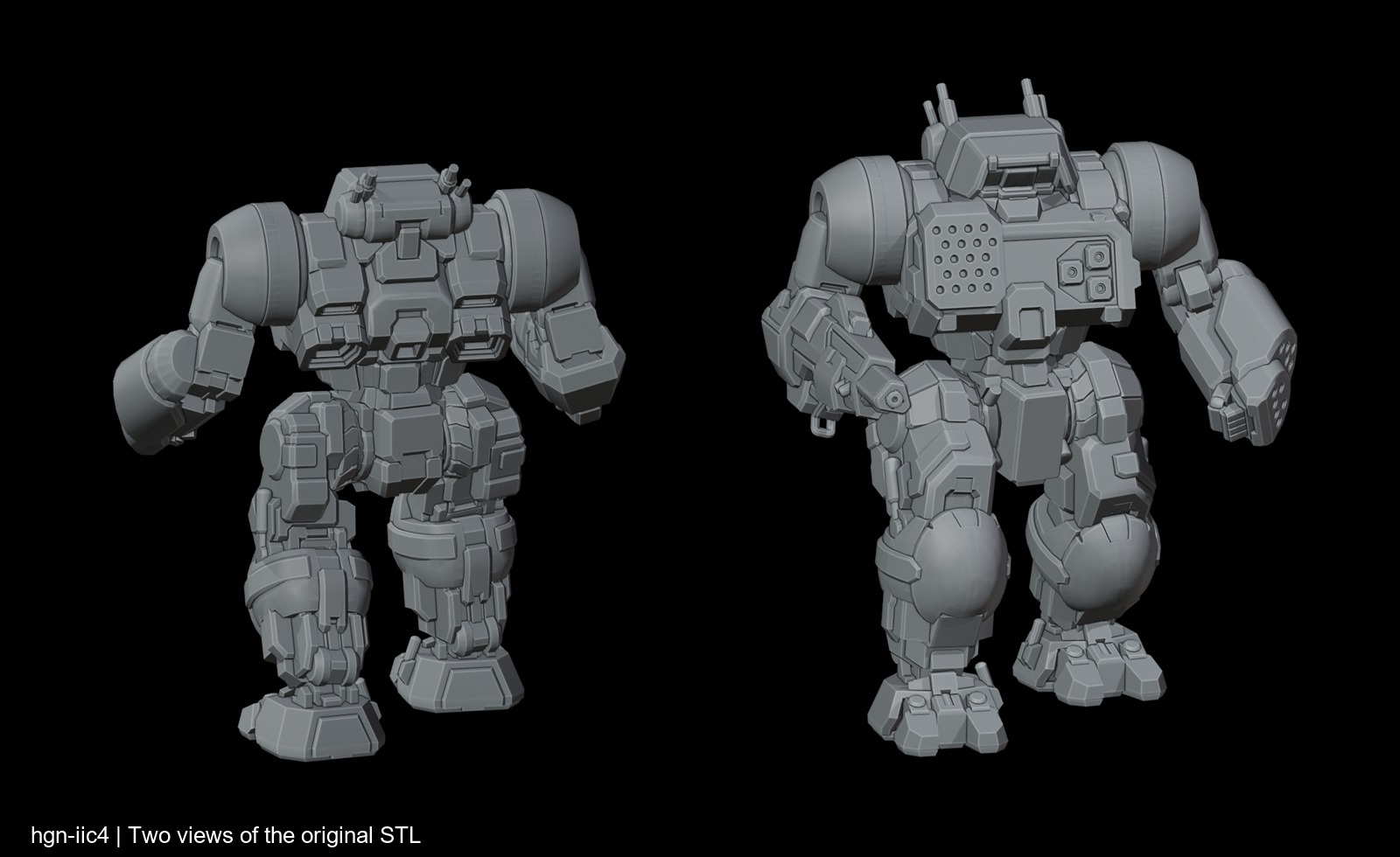 HGN-IIC Highlander for Battletech | Syllogy