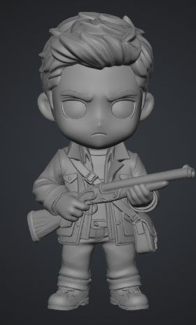 Chibi Style Dean Winchester - Supernatural