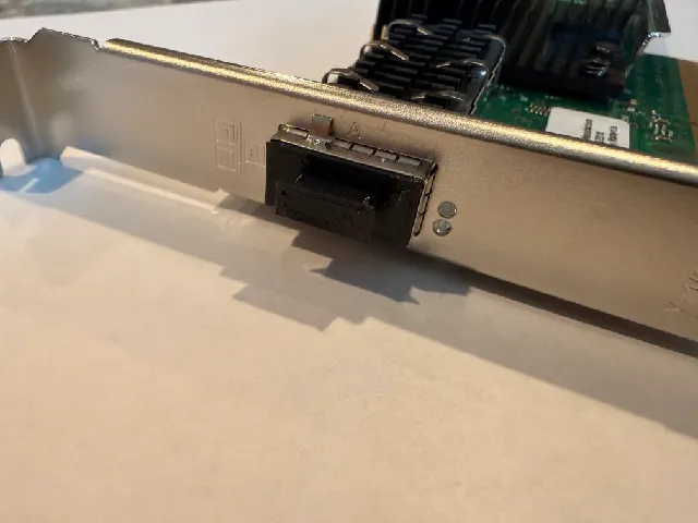 QSFP Dust Cover / Port Plug — Chamfered, Lipped, Solid-Body