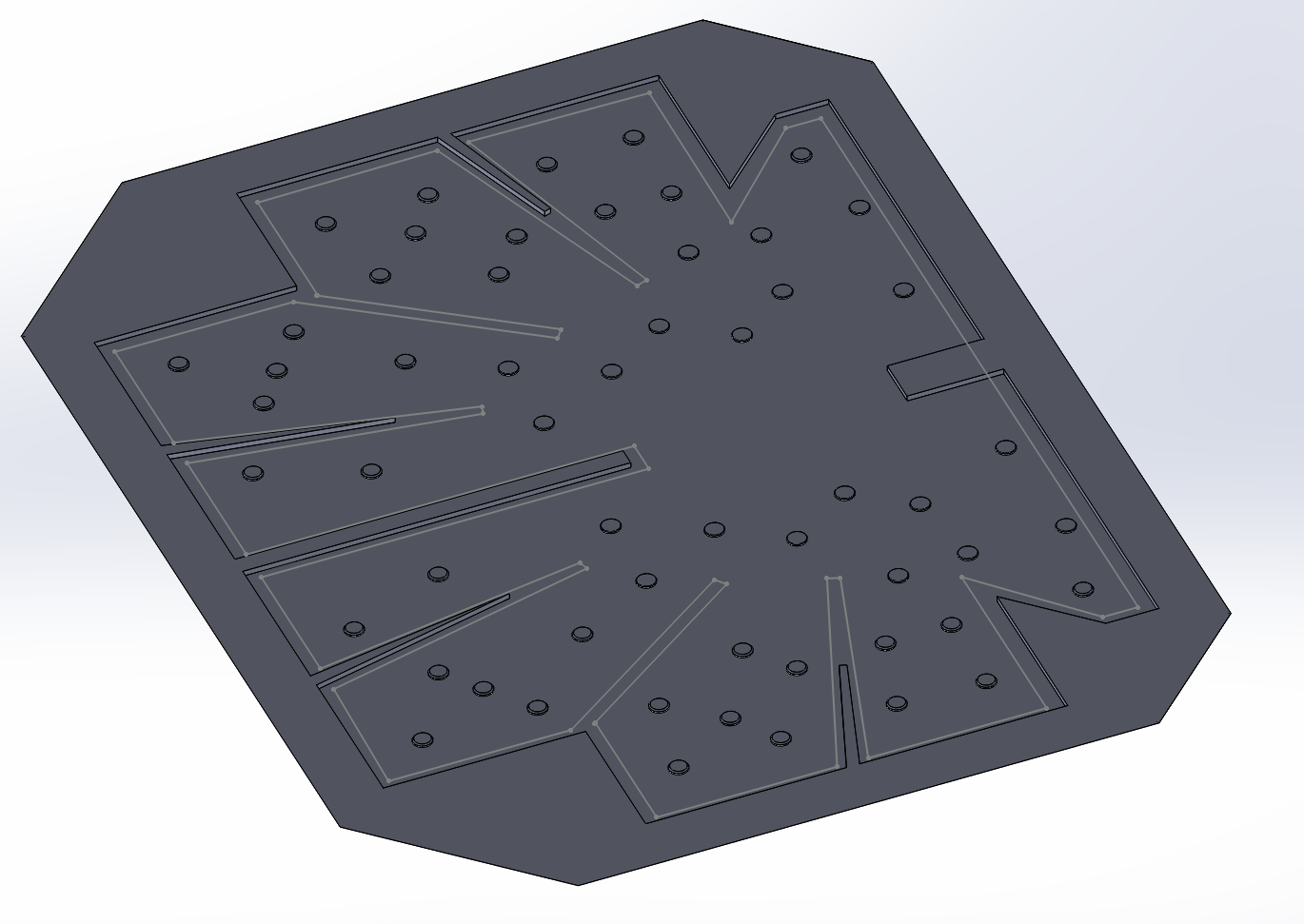 V3 Sensor cover with pressure dots