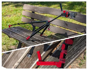 Tripod leg claw/hook
