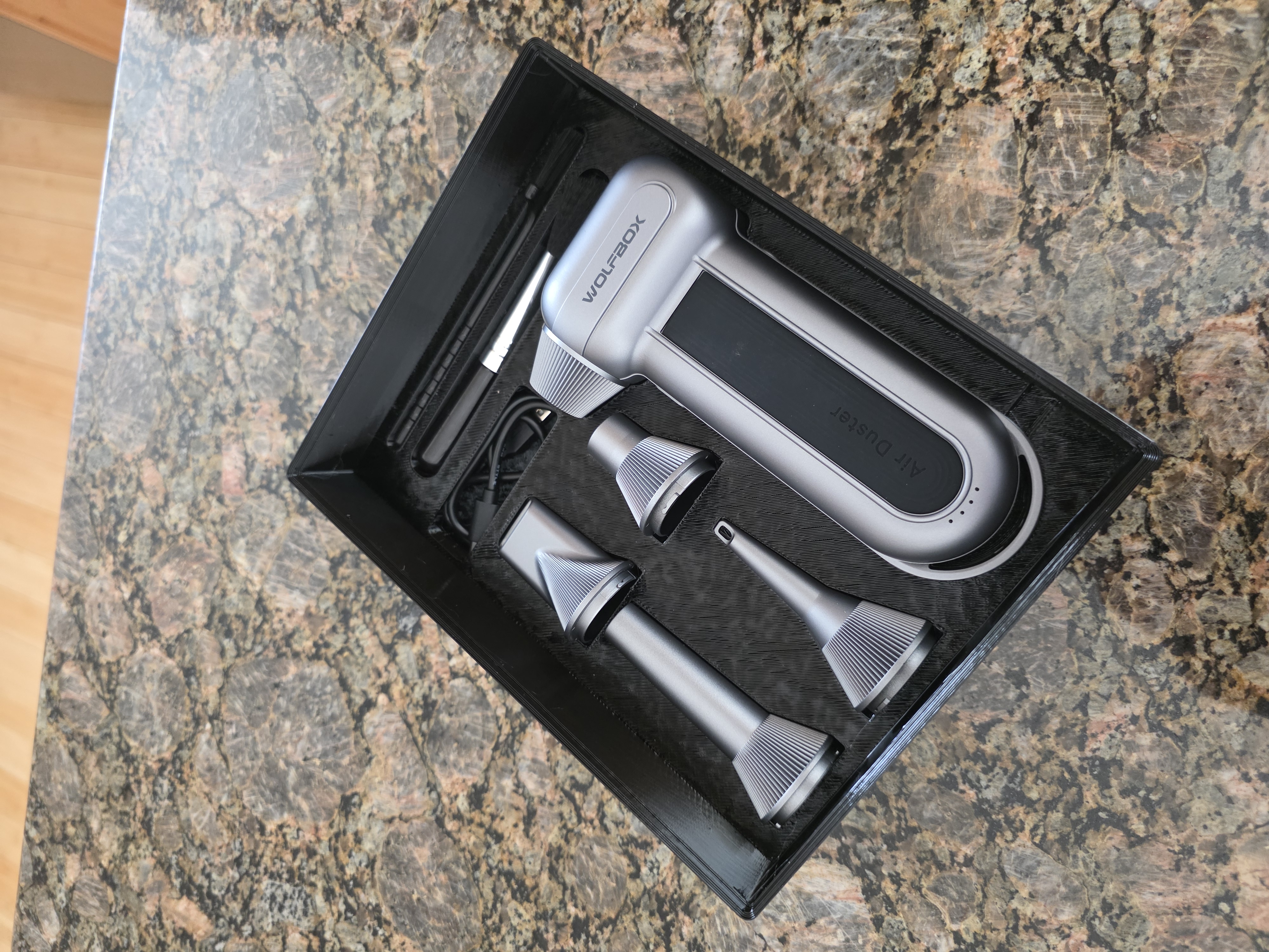 Wolfbox MF100 Air Duster - Gridfinity