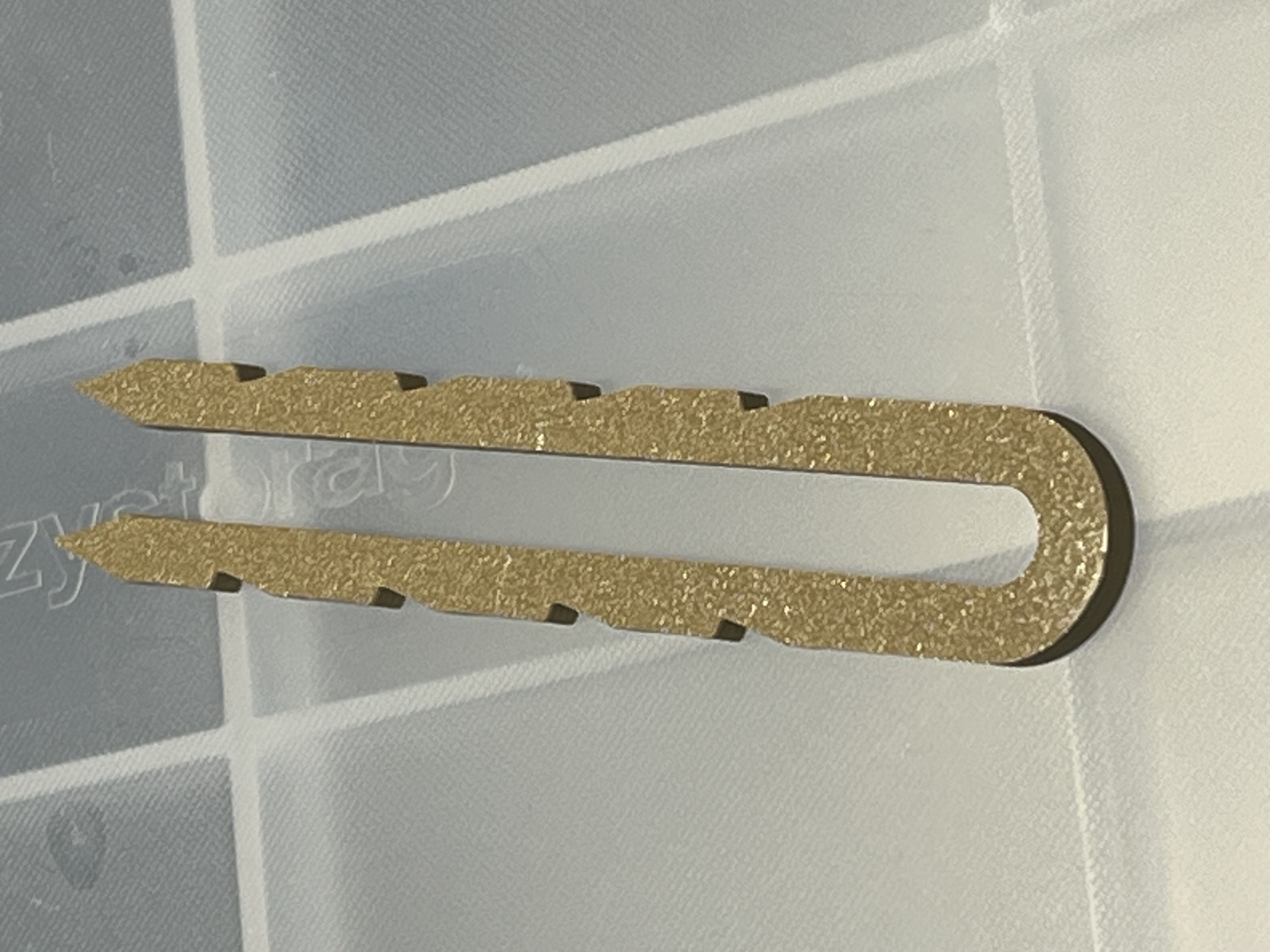 Drip irrigation 1/4" tube stake 4"