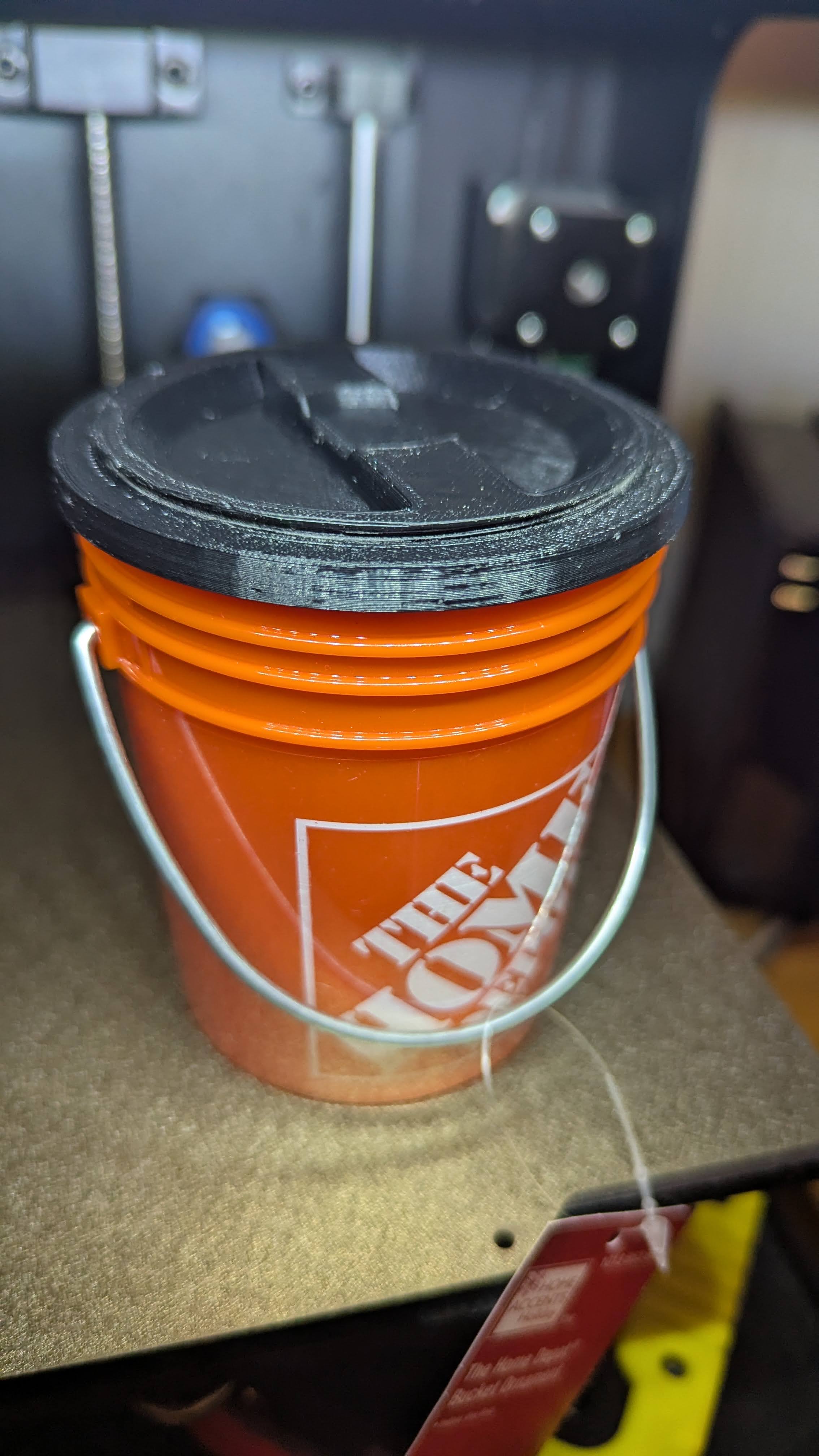 Home Depot Mini Bucket Screw Top Lid