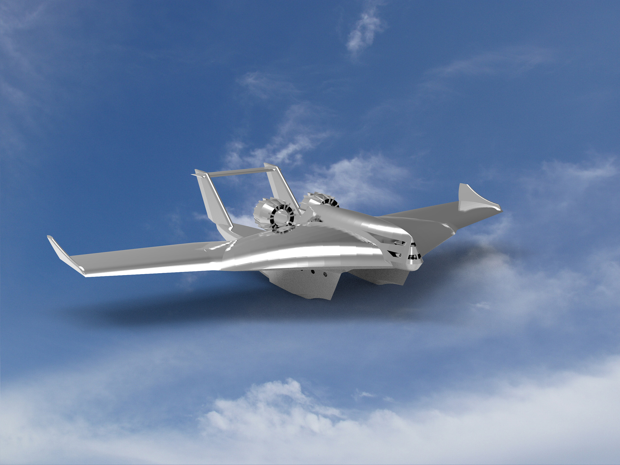 Catamaran Flying Boat
