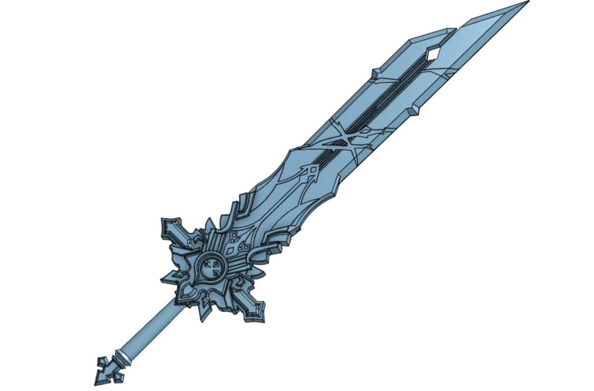 Wolf's gravestone Genshin Impact (WIP)