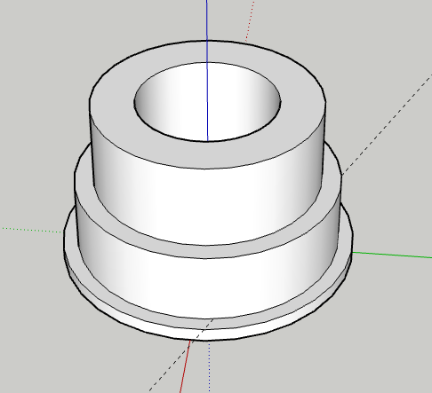 Microscope adapter 40mm to 76mm
