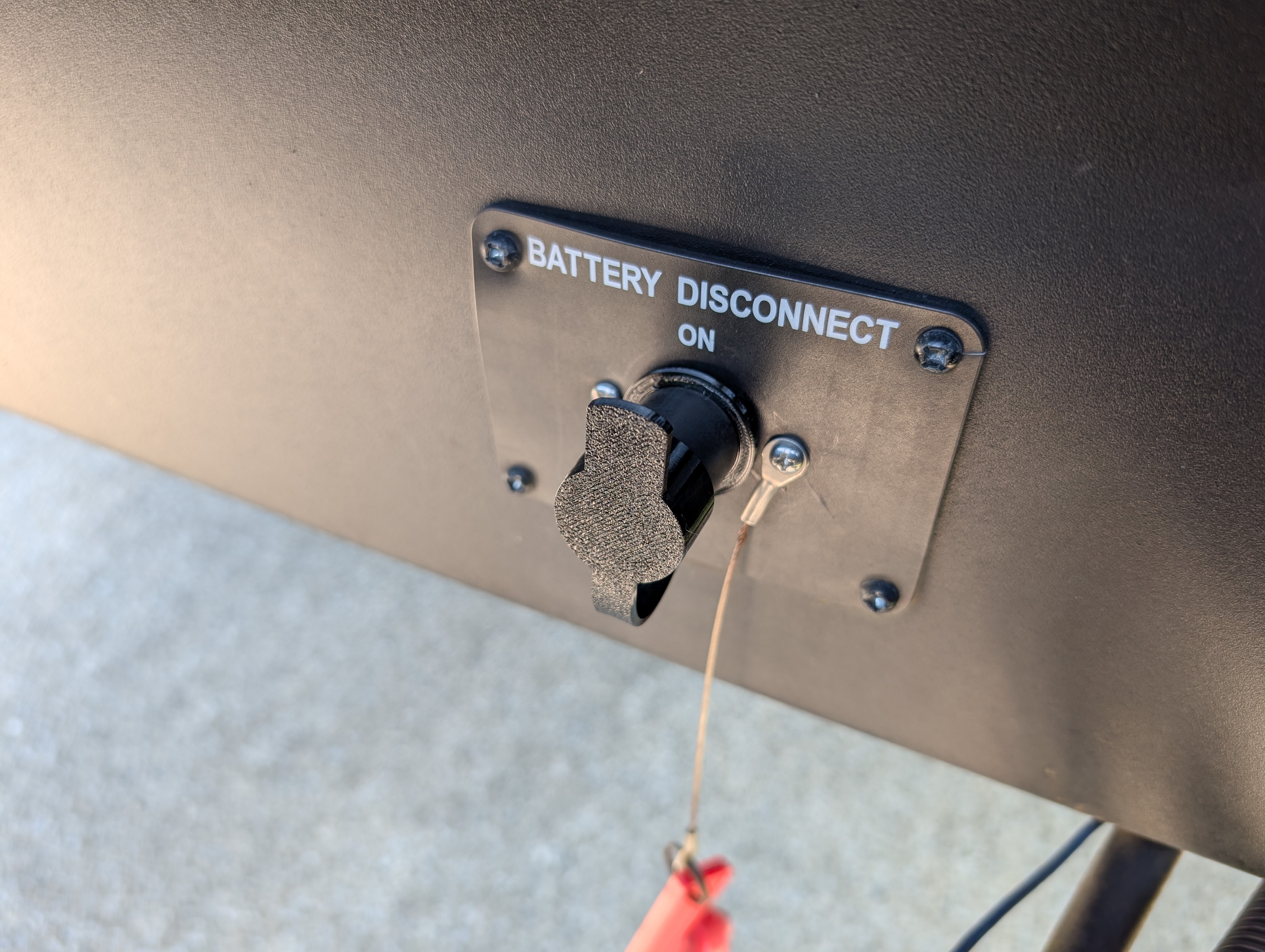 Battery Disconnect Switch Cover (TPU)