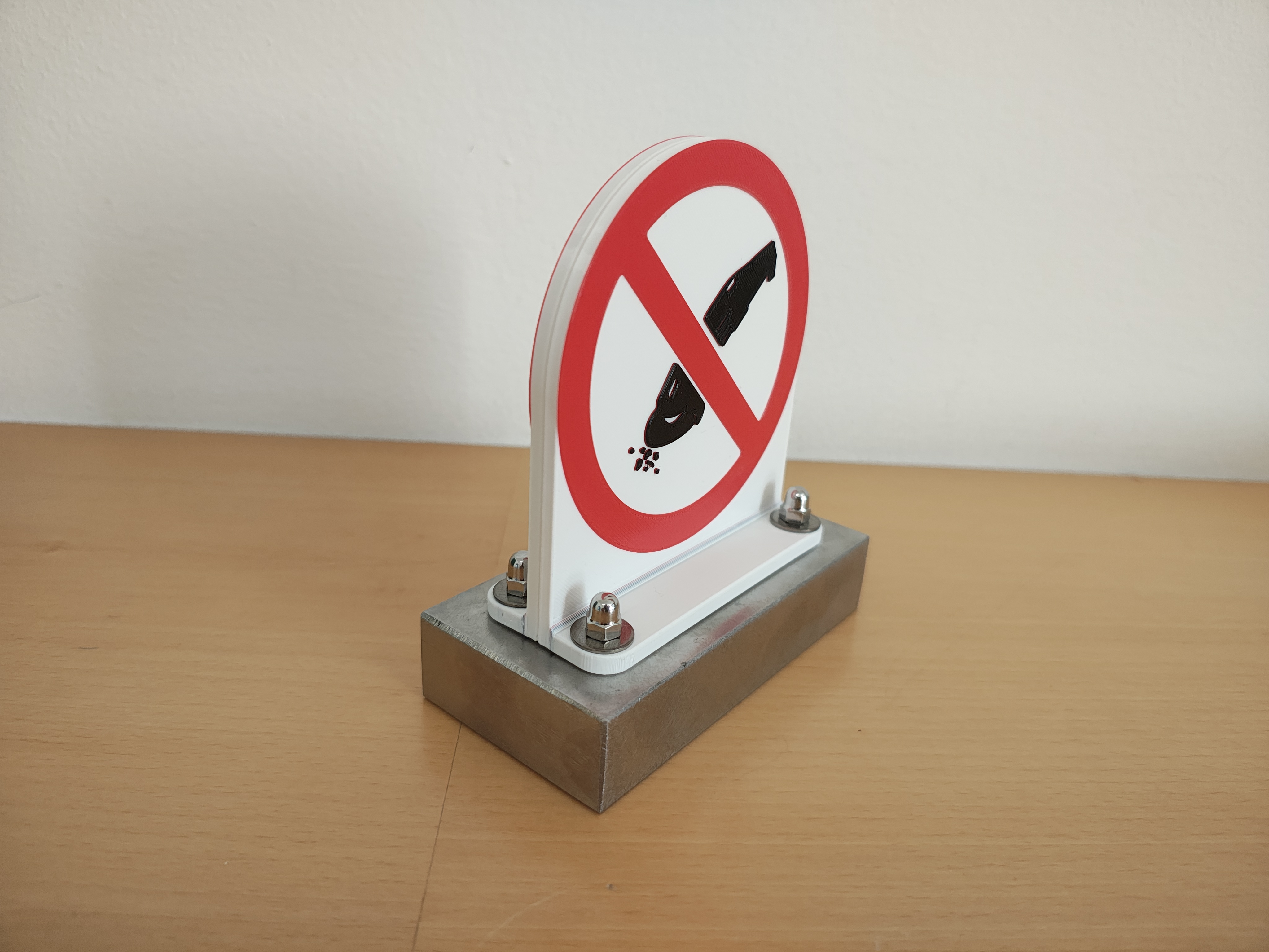 No grinder sign — miniatura 2