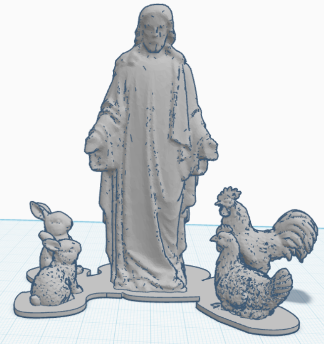 Jesus with animals — miniatura 2