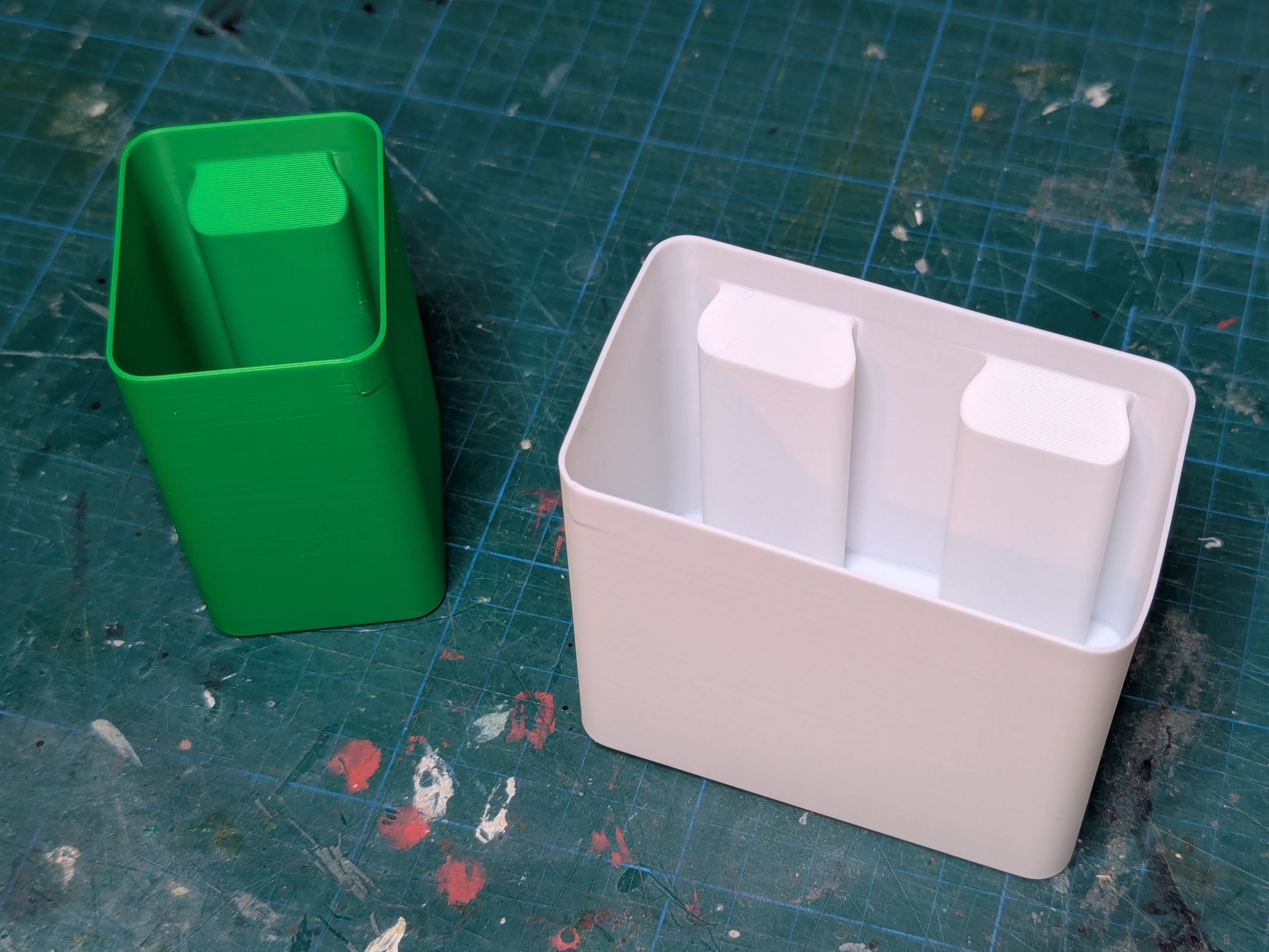 Miniatura 3 do modelo 3D Modular Wall-Mounted Cable Organizer