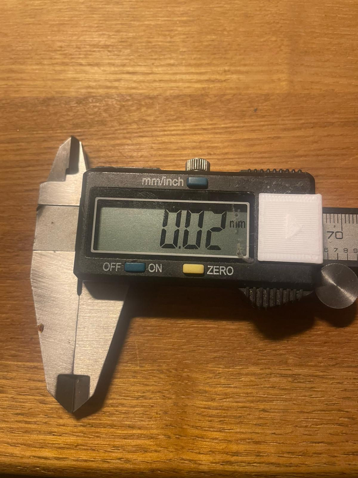 Vernier caliper battery cover