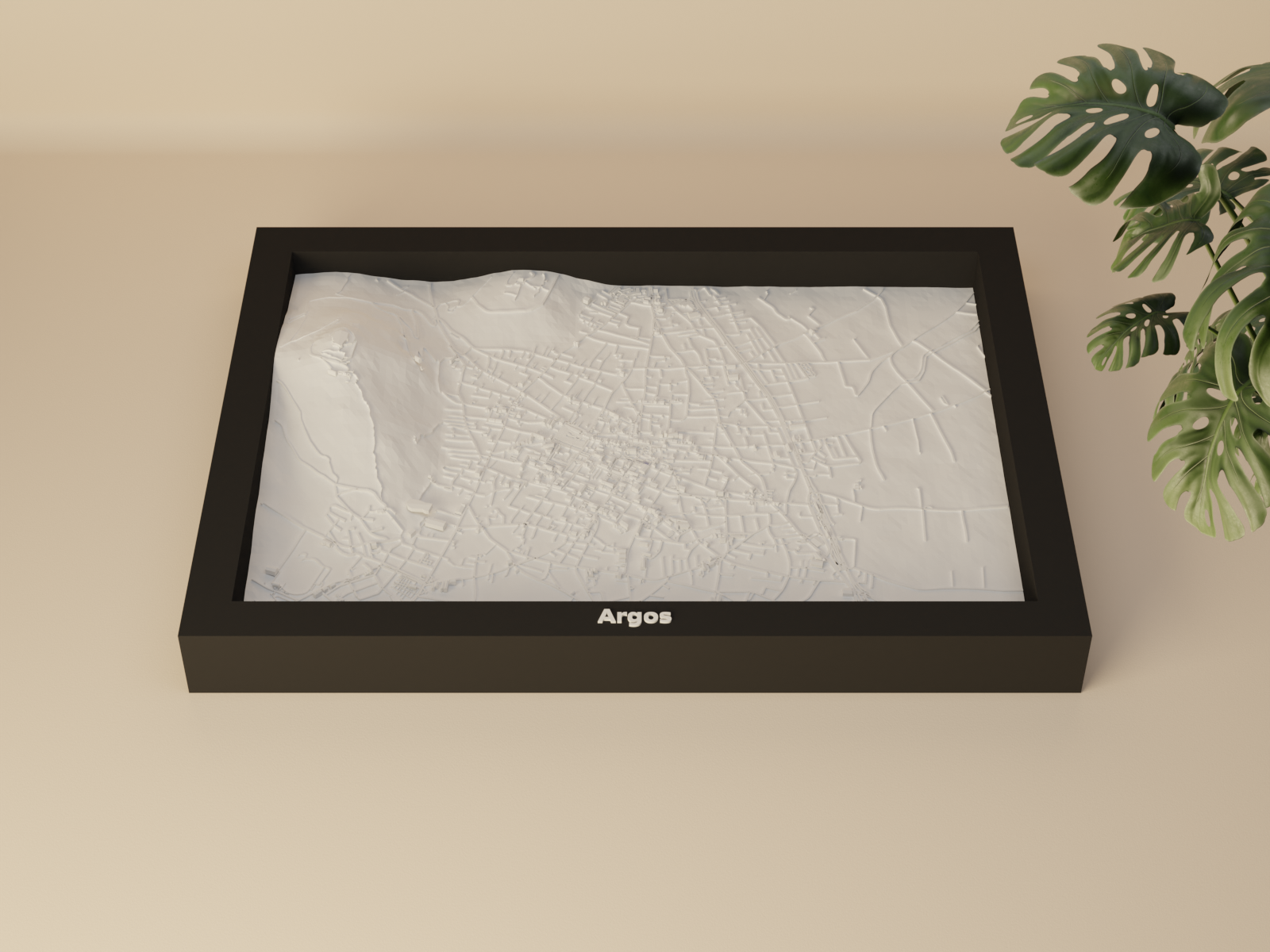 Argos, Greece - 3D Miniature