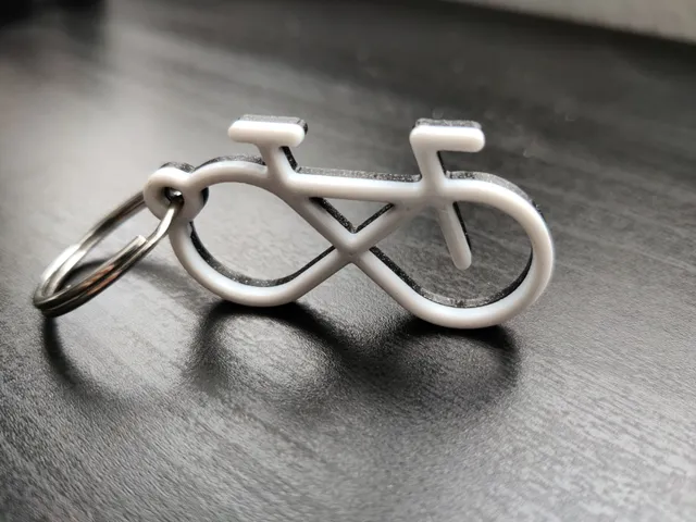 Endless Bike Keychain (New Version)