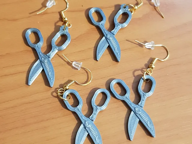 Scissors Earrings