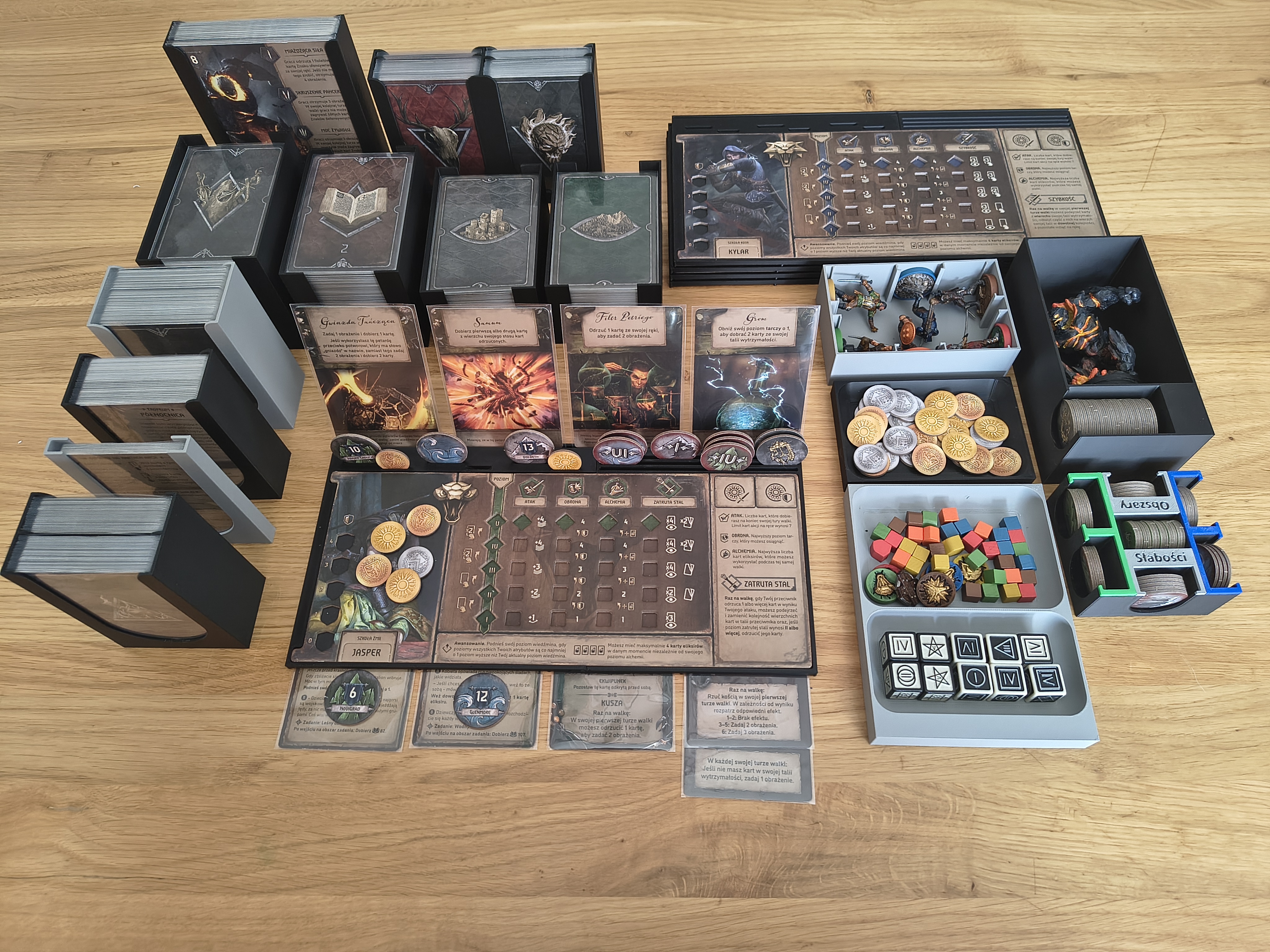 Witcher Old World and expansions all-in-one insert