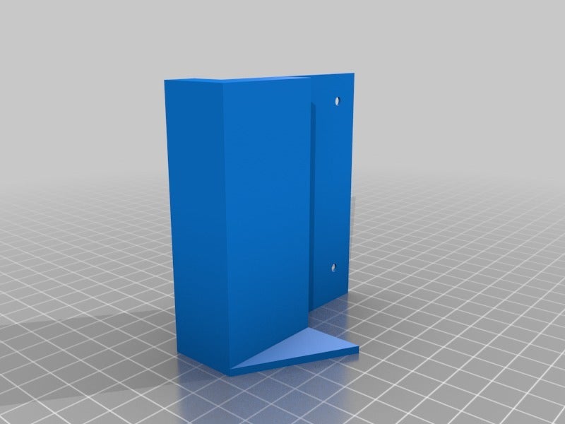 Rimmed Shelf Extension by Jérémy Reeder Download free STL model