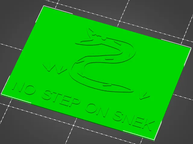 NO STEP ON SNEK
