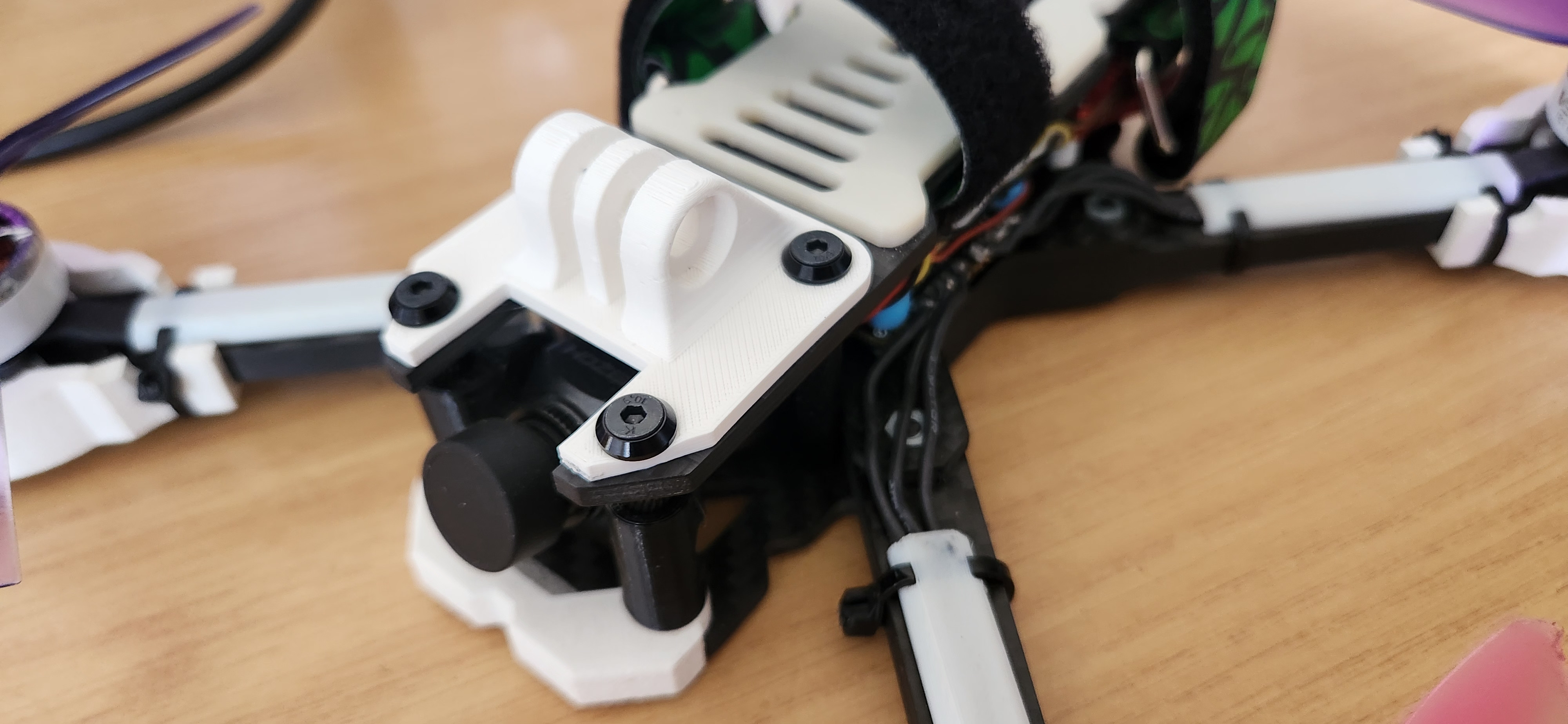 Botgrinder Demibot GoPro Mount with spacers by CraftyFPV | Download ...