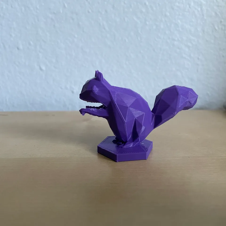 Low Poly Sqirrel by RadAlpaca | Download free STL model | Printables.com