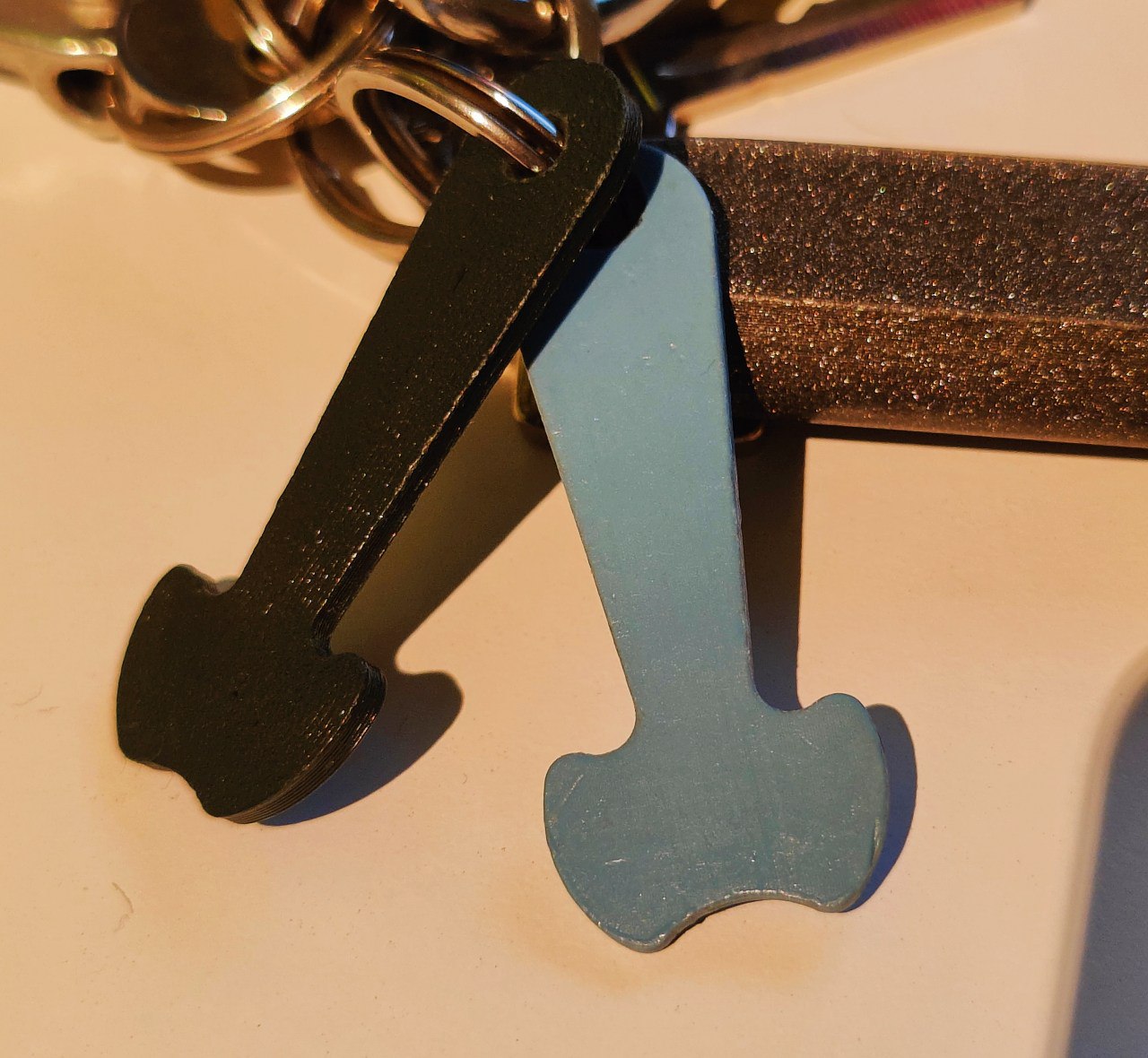 Shopping cart key by Jurriaan Download free STL model