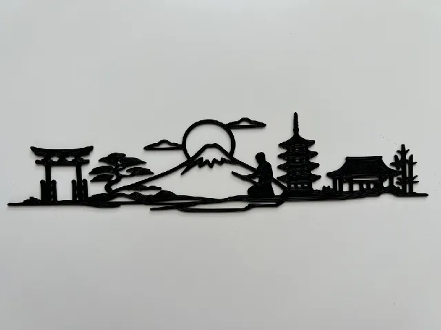 Japanese Landscape Wall Art #2