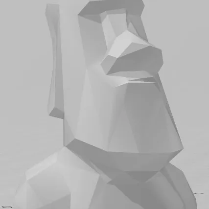 STL file moai 🗿・3D print design to download・Cults