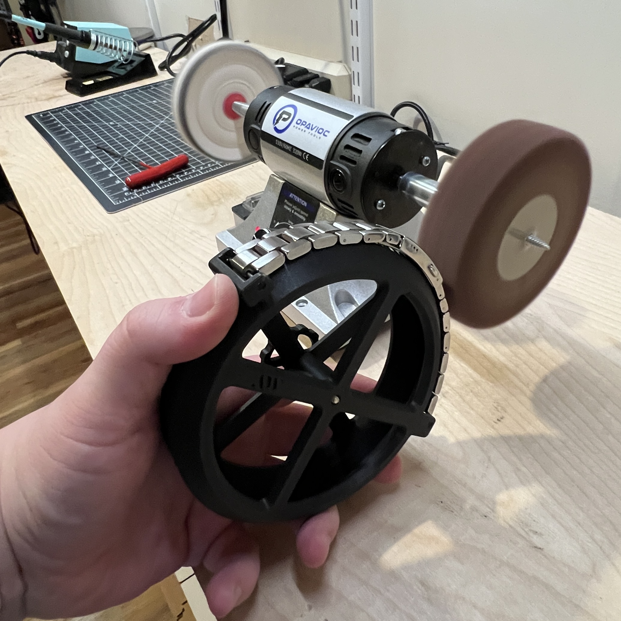 Watch Band Polishing Vise
